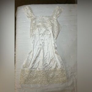 Vintage White Lace Dress